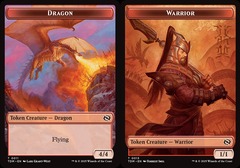 Dragon (11) // Warrior (13) Token